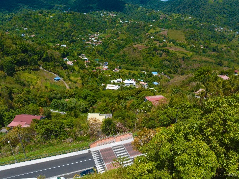 point de vue du Morne-Vert