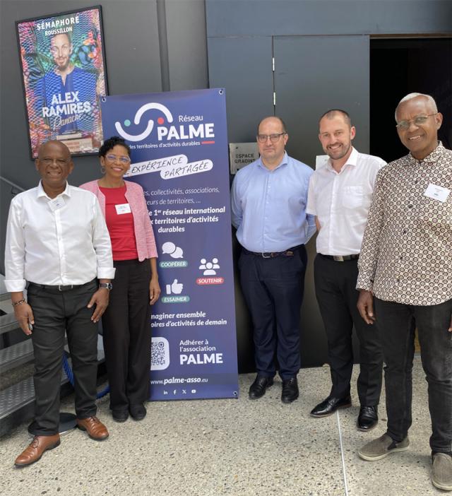 La délégation de CAP Nord Martinique aux Assises internationales des territoires d’activités durables