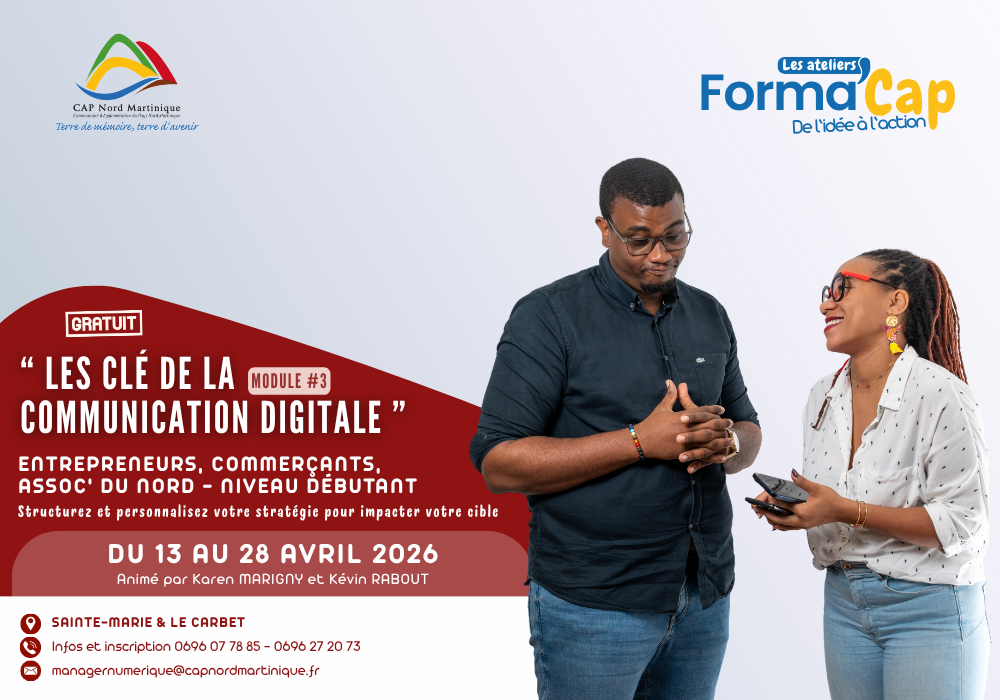 Atelier FORMA’CAP - module 3 : Structurer sa communication digitale