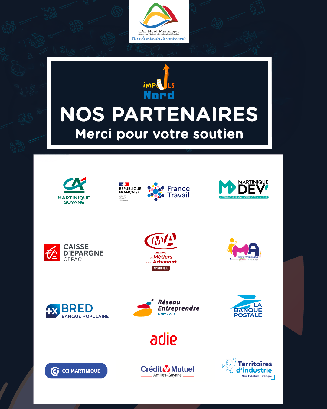 Les partenaires d'IMPULS Nord 