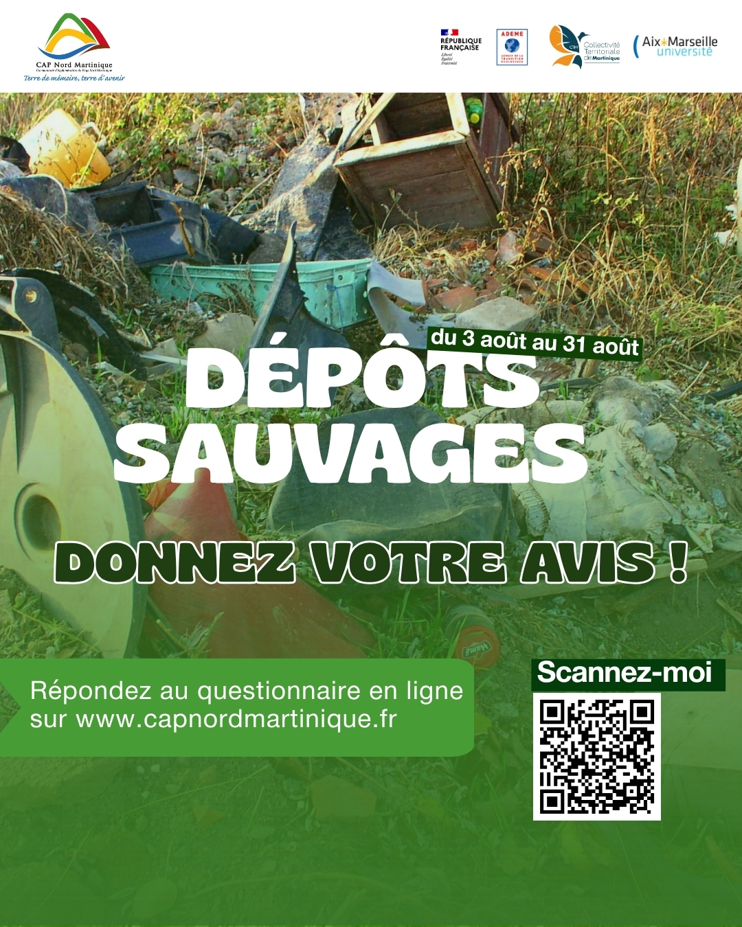 enquête sur les dépôts sauvages dans le nord
